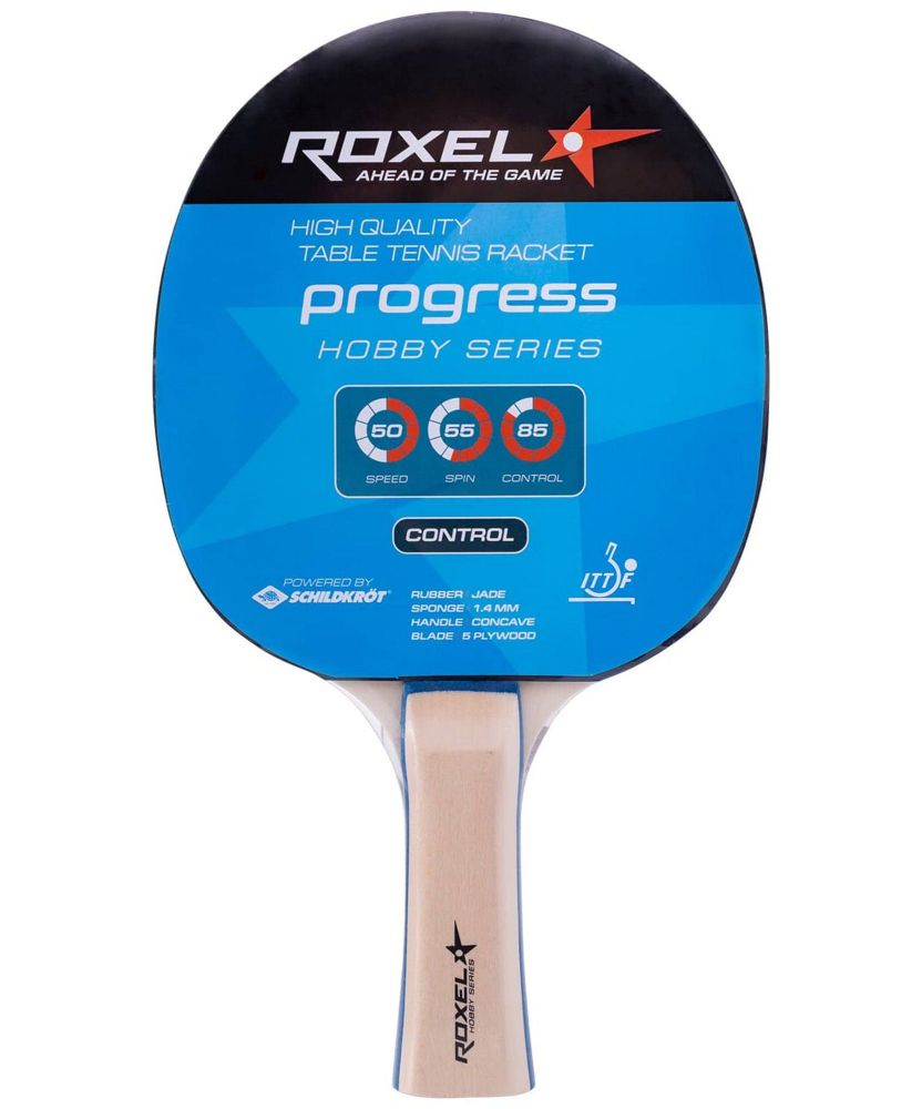Фотографии Набор для настольного тенниса Roxel Hobby Progress, 2 ракетки, 3 мяча, сетка