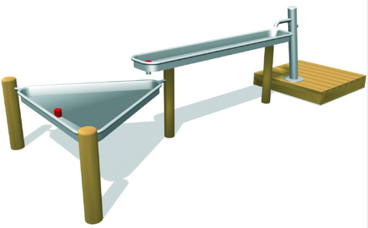 Фото Детская площадка для игр с песком и водой Ванны