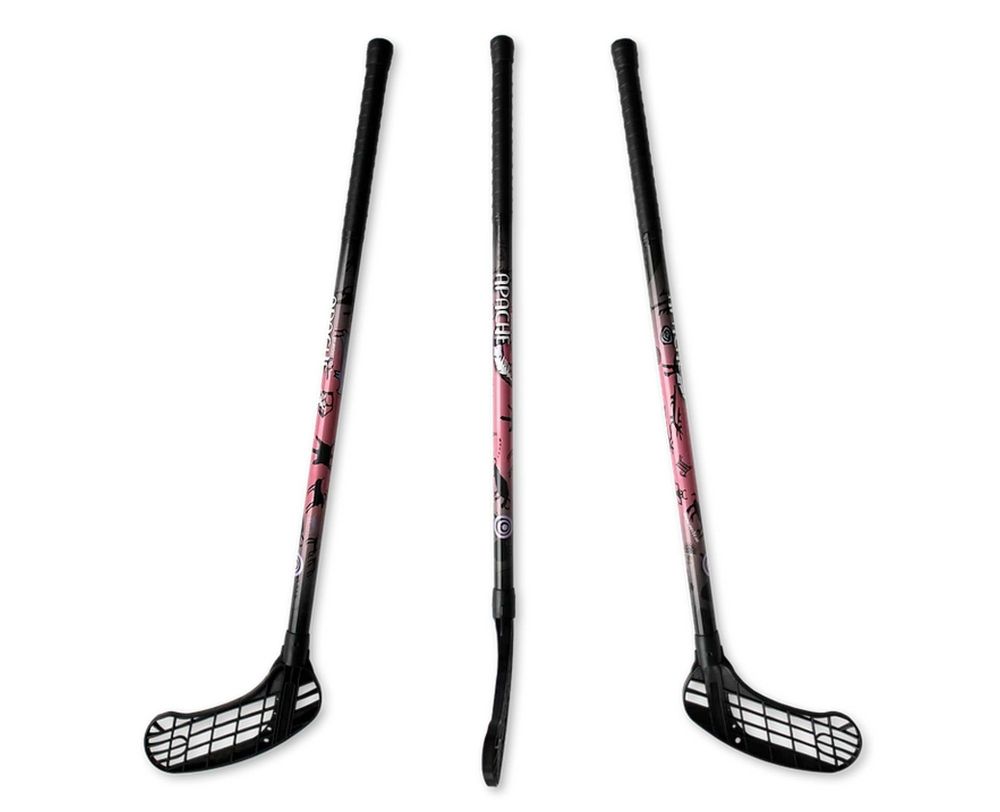 Фото Клюшка флорбольная ACITO APACHE 33 CORAL 80 Round - Правый