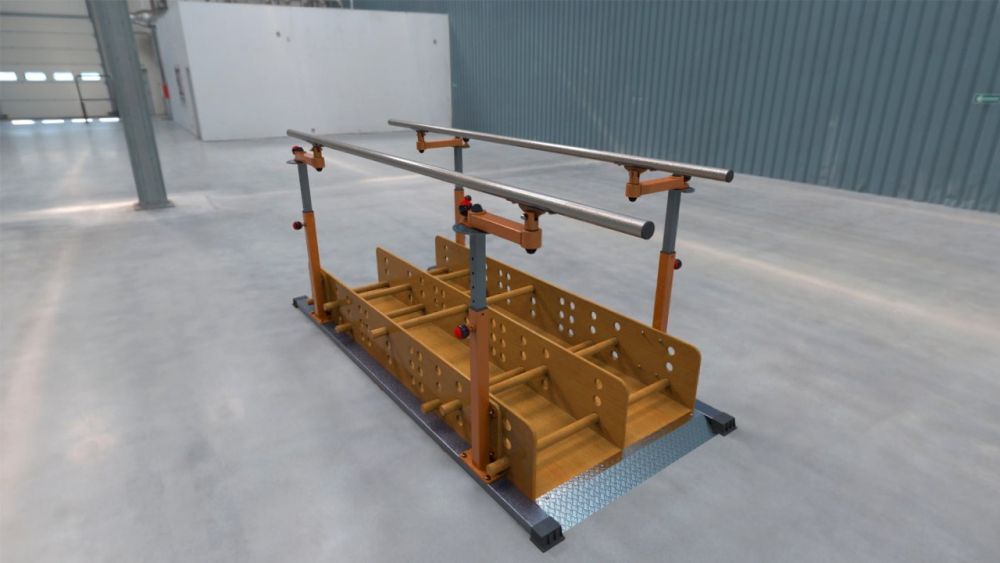 Брусья реабилитационные с препятствиями