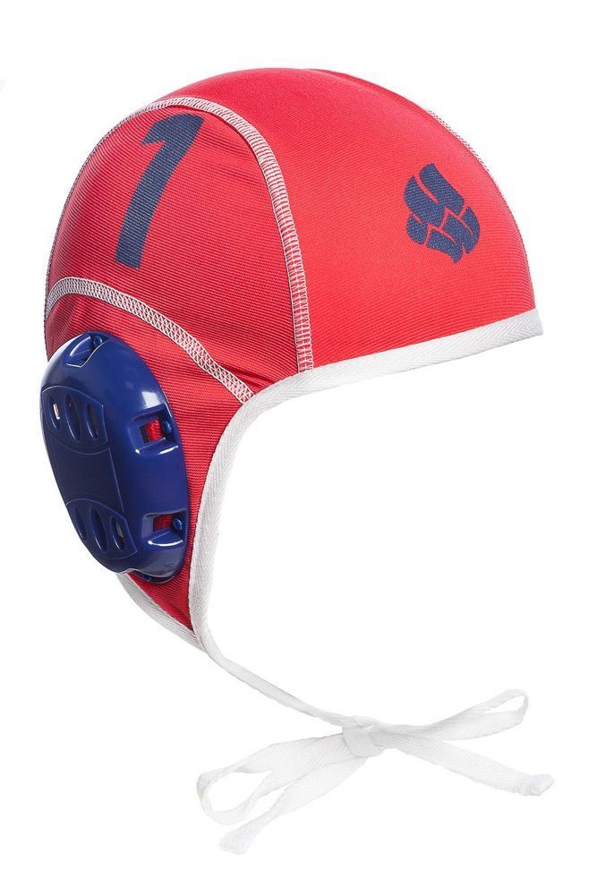 Фото Шапочка для водного поло Mad Wave Waterpolo Caps M0597 02 01 05W красный