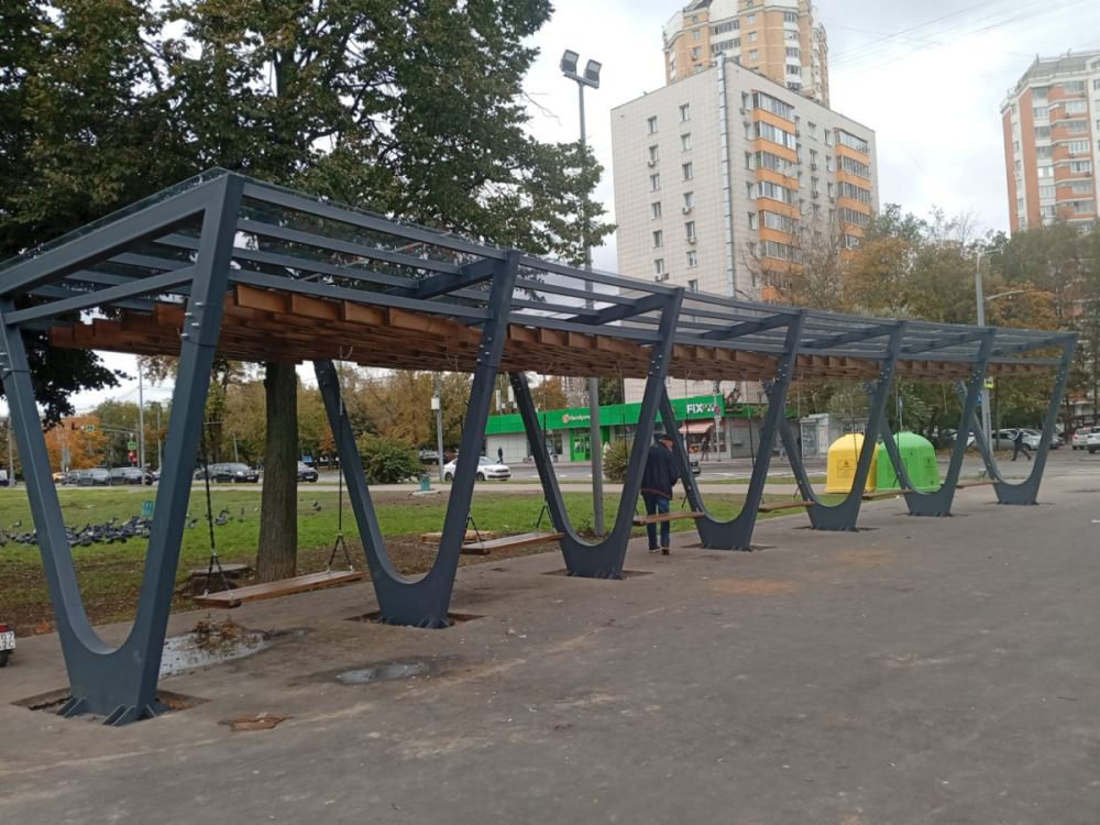 Фотографии Пергола-качели «Релакс»