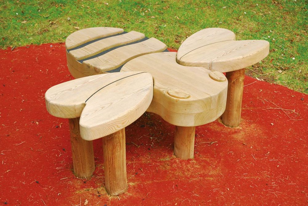 Фото Детская скамейка Пчела