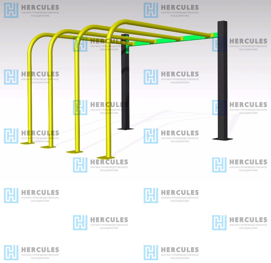 Фото Двойные брусья