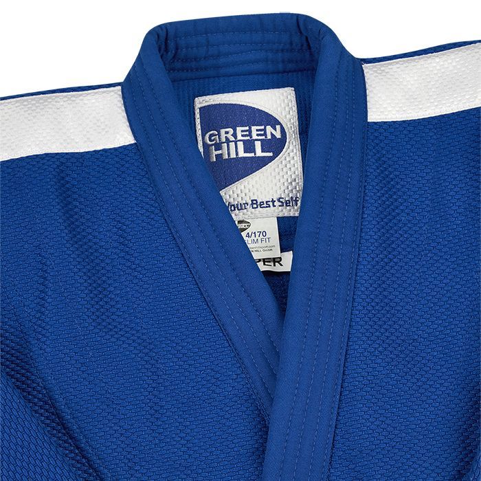 Фотографии Кимоно Дзюдо Green Hill Super одобрено IJF JSS-10212 , синее