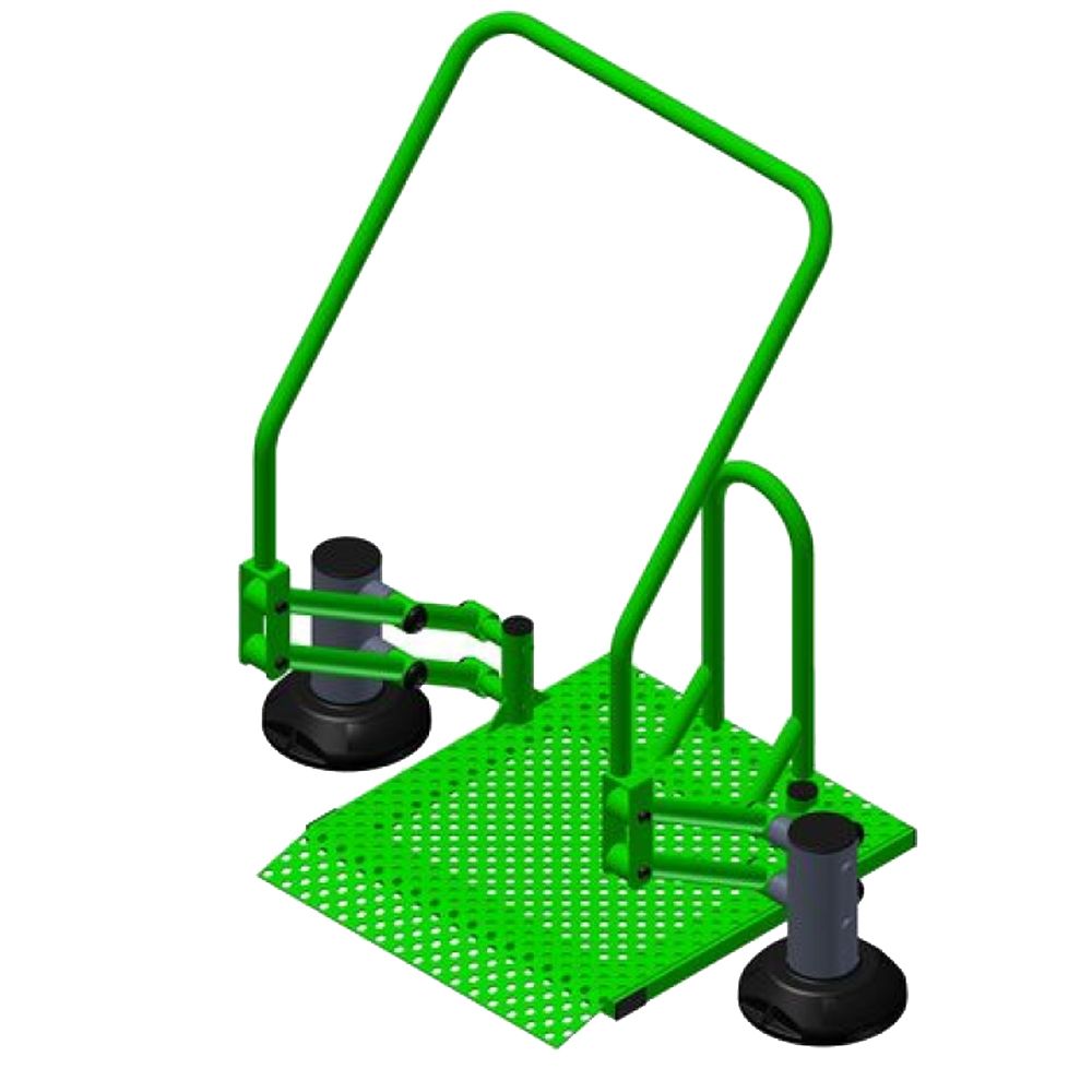 Фотографии Уличный тренажер взрослый Подтягивание на платформе Pioner A17307