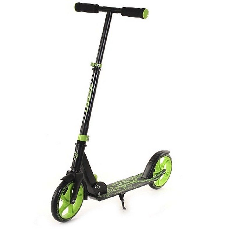 Фото Самокат Larsen Indy Black\Lime