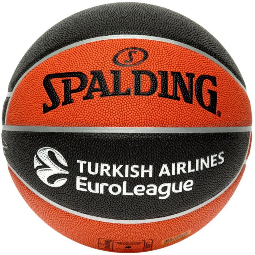 Фото Мяч баскетбольный Spalding Excel TF-500 Euroleague, 77101z, р.7