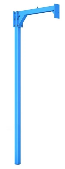 Фото Стойка баскетбольная разборная под бетонирование вынос 0,5 м,