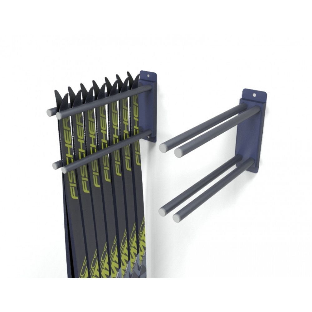 Фото Вешалка VGL-3 для беговых лыж, пристенная 26х7,5х37,5см  VBLPY-7