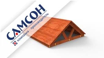 Фото Крыша деревянная для ДИП Самсон