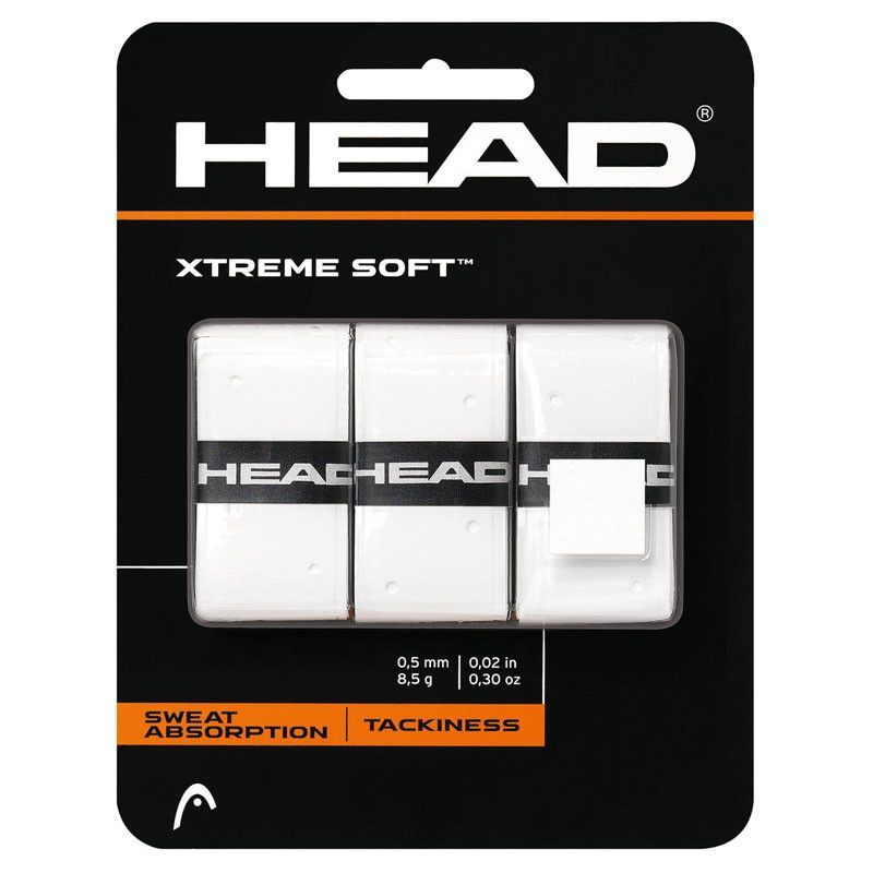 Фотографии Овергрип Head Xtreme Soft 3 шт 285104-WH белый