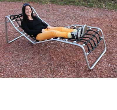 Фото Шезлонг из нержавеющей стали Геркулес