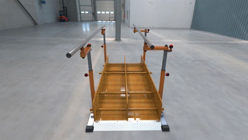 Брусья реабилитационные с препятствиями