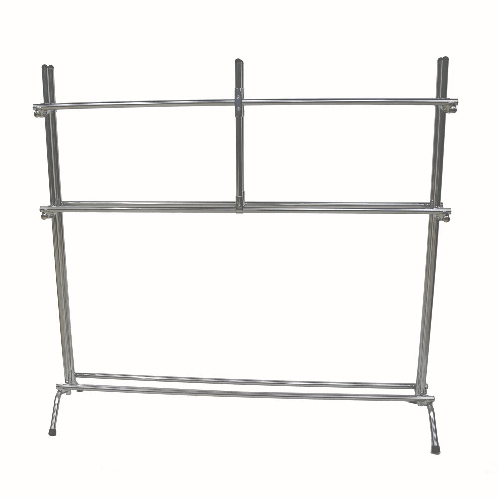 Фото Мобильная подставка для ковриков на 30-40 шт.,160х35х160см.