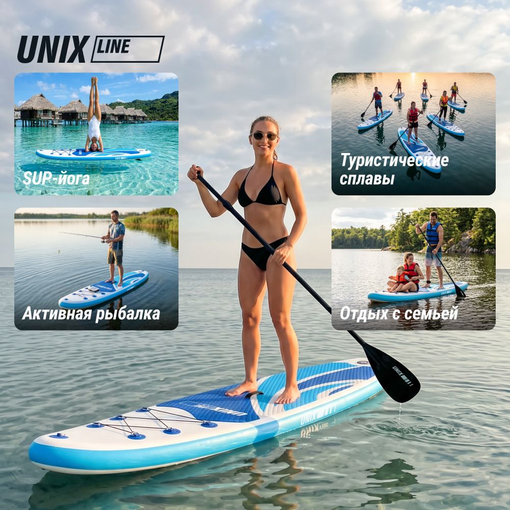 Фотографии SUP-борд UNIX Line Большая волна / Big Wave (320 см)