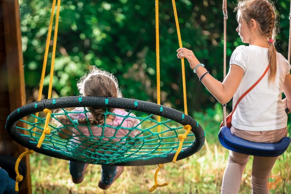 Фотографии Сидение для качелей Выше Всех Гнездо малое 60 см