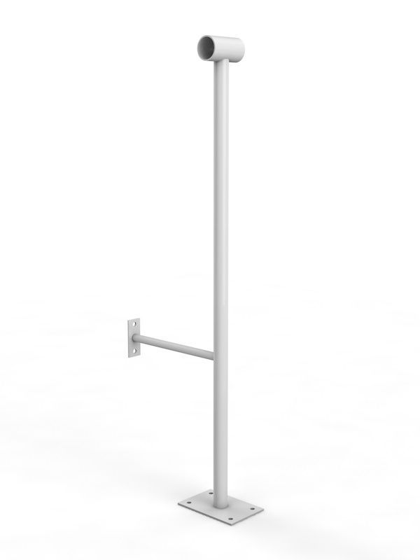 Фото Однорядный напольно-пристенный кронштейн  Pioner A13712