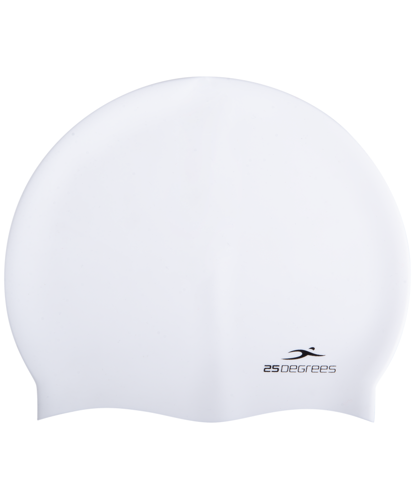 Фото Шапочка для плавания Nuance White, силикон, подростковый