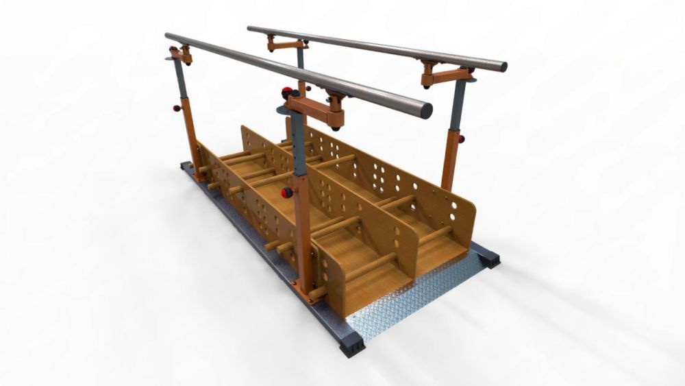 Фото Брусья реабилитационные с препятствиями