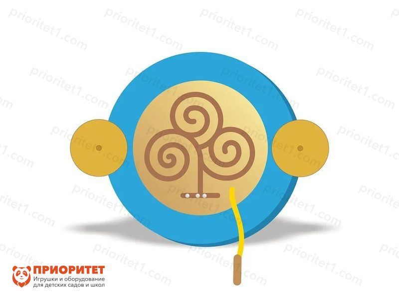 Тактильно-развивающая панель «Детям: магнитный лабиринт»