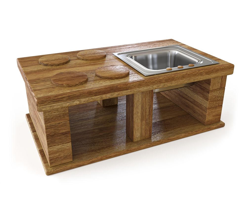 Фотографии Игровой элемент ARTWOOD «Печь и мойка»