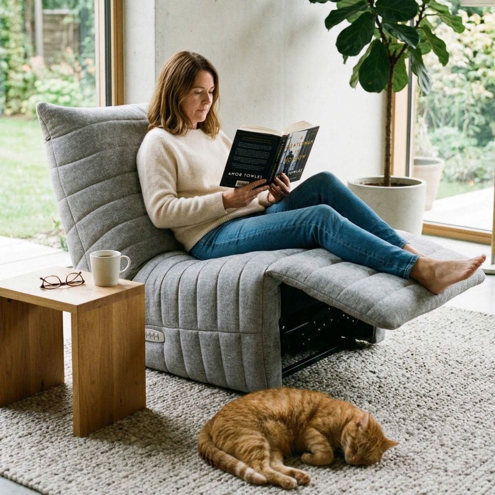 Массажное кресло UNIX Гармония / Harmony серый