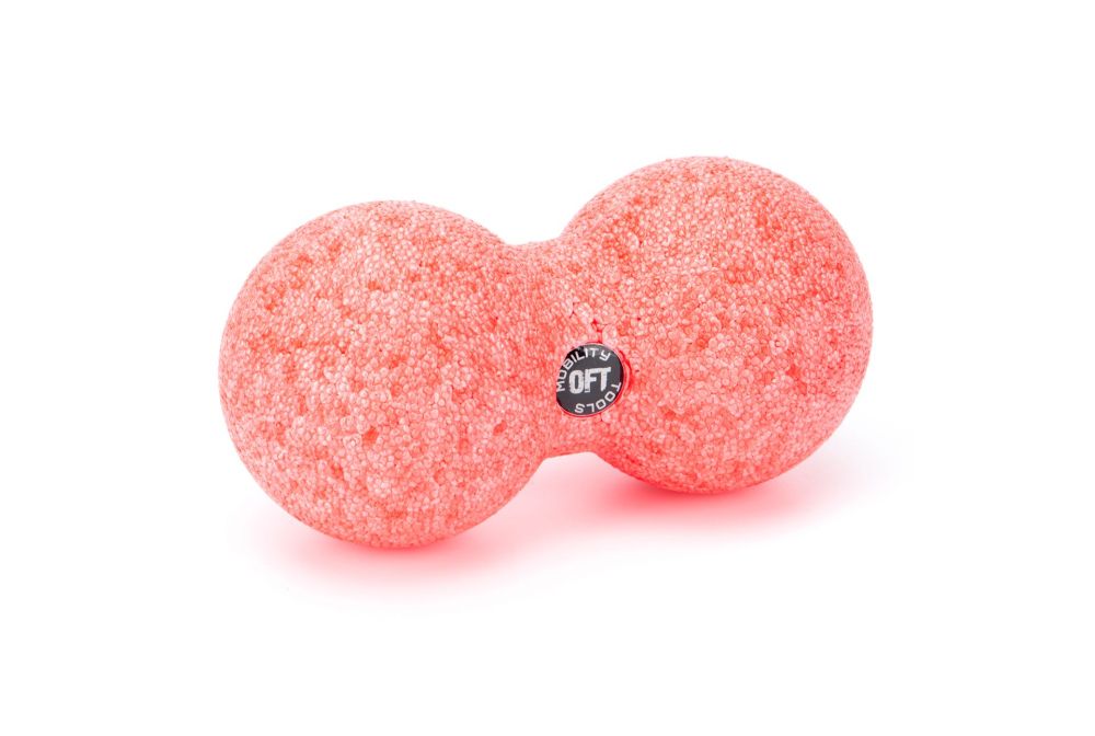 Фото Шар массажный сдвоенный 12 х 6 см розовый
