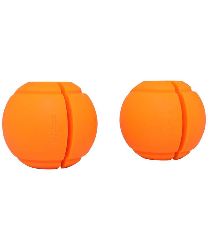 Фото Комплект расширителей хвата Star Fit BB-111, D25 мм, сфера, оранжевый, 2 шт.