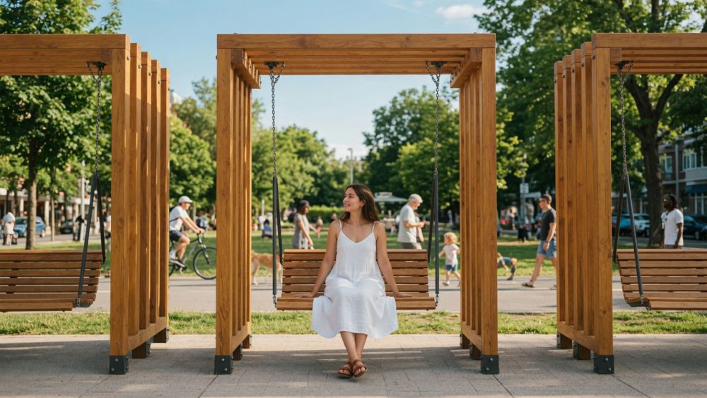 Фотографии Качели «Юность»