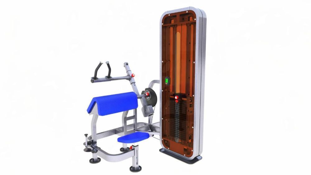 Трицепс-машина для инвалидов-колясочников