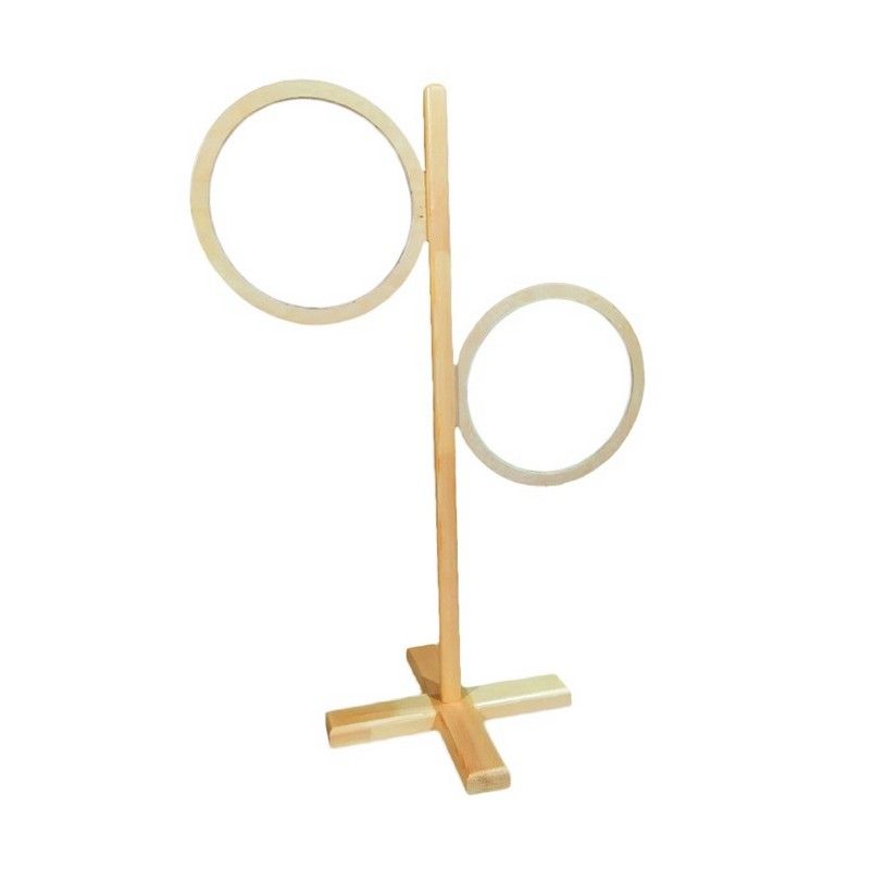 Стойка для метания мяча в два кольца  Pioner A10827