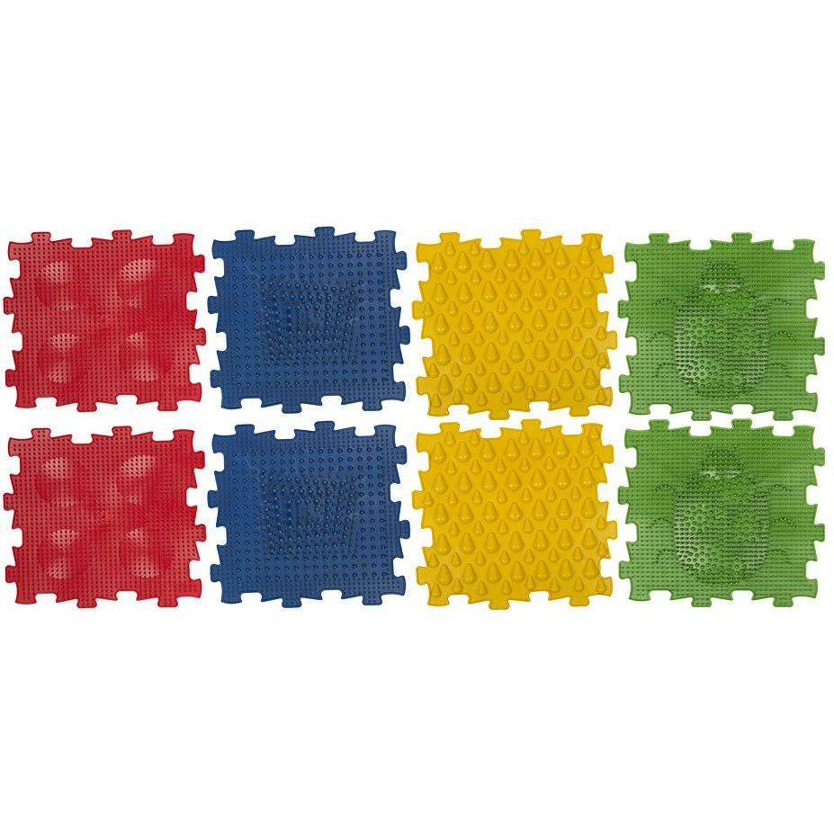 Фото Коврик игровой массажный У681, 8 модулей 24,5*24,5*1,4см.
