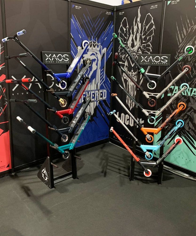 Фотографии Стойка для трюковых самокатов, металлическая XAOS