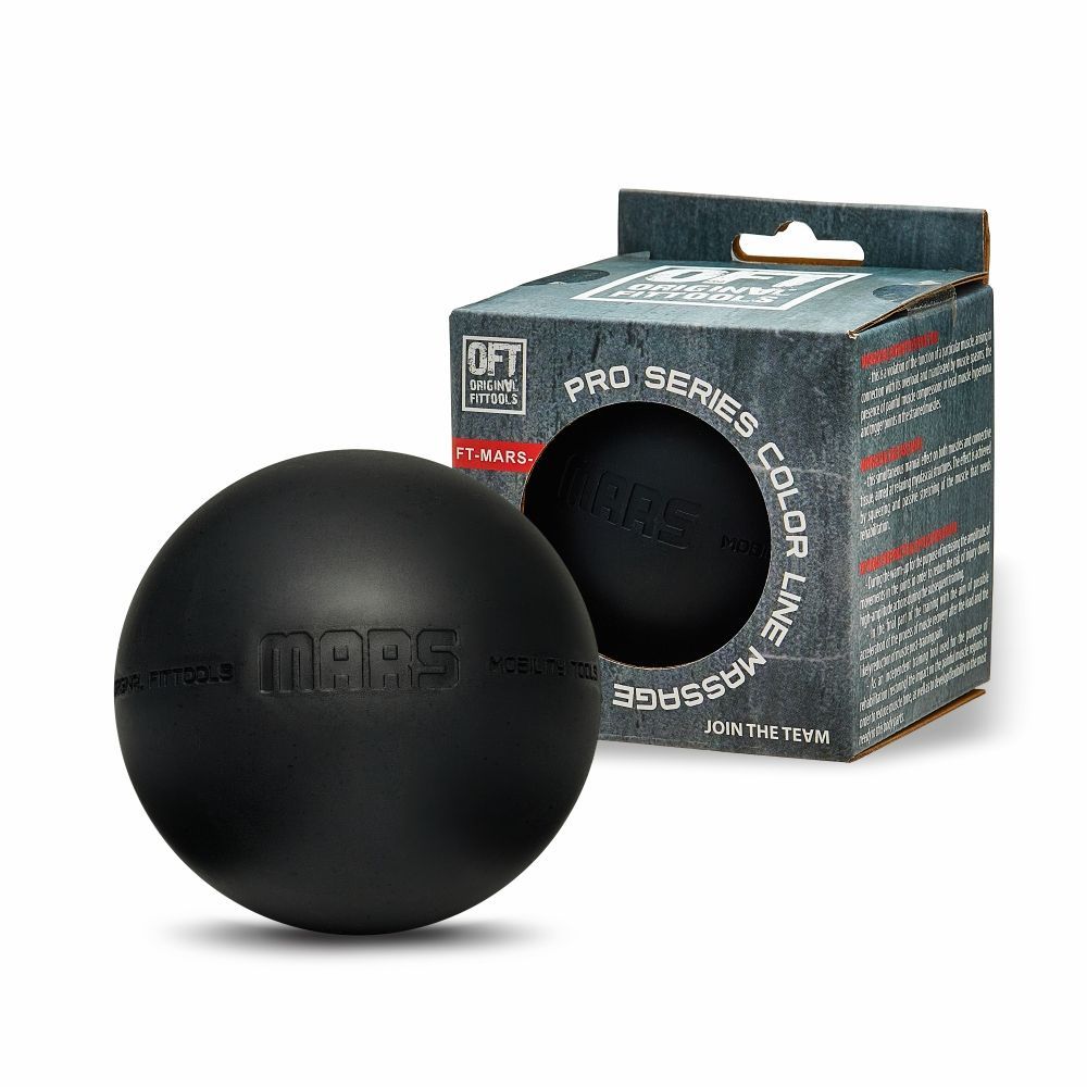 Фотографии Мяч для МФР 9 см одинарный черный