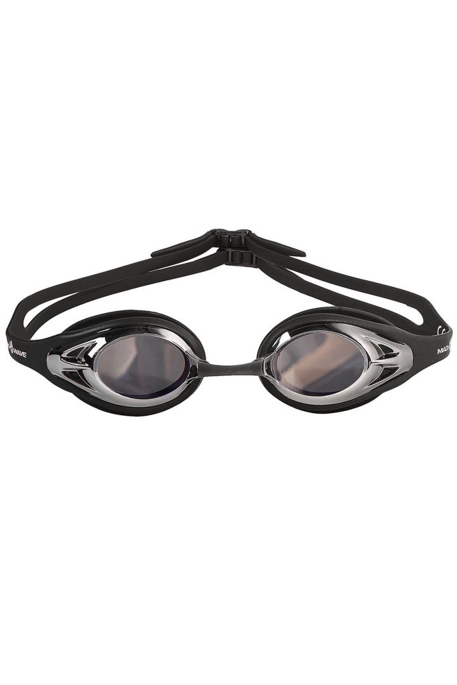 Фотографии Очки для плавания Mad Wave Alligator Mirror M0427 14 0 01W черный