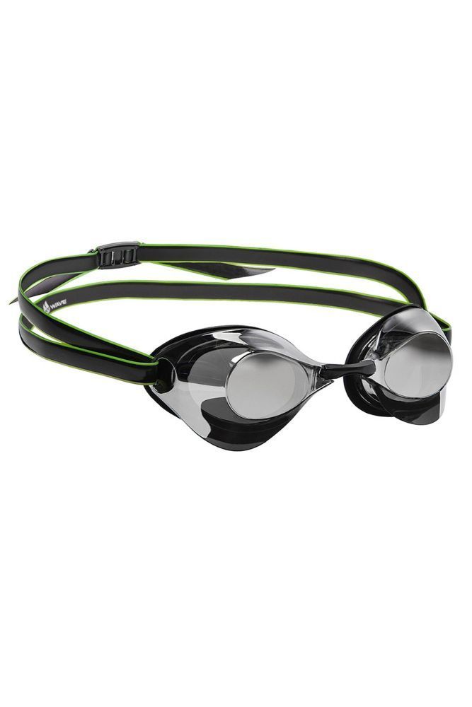Фото Стартовые очки Mad Wave Turbo Racer II Mirror M0458 07 0 01W черный