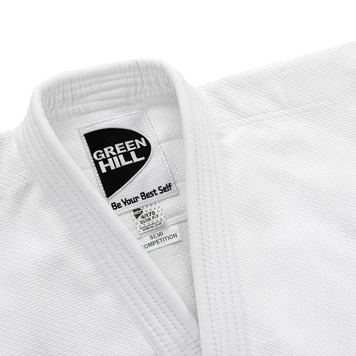 Фотографии Кимоно дзюдо Green Hill Semi-competition JSSCS-10370, белое