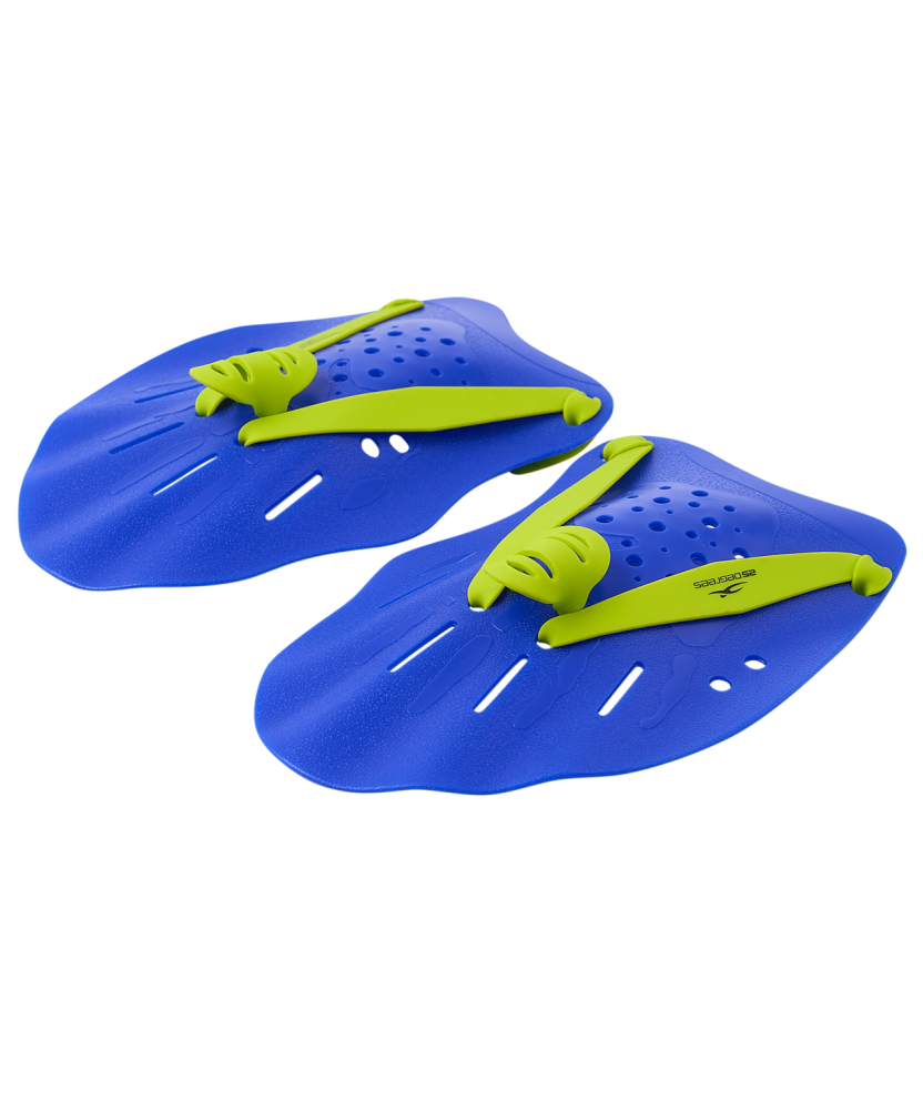 Фотографии Лопатки для плавания Alfa Blue/Lime