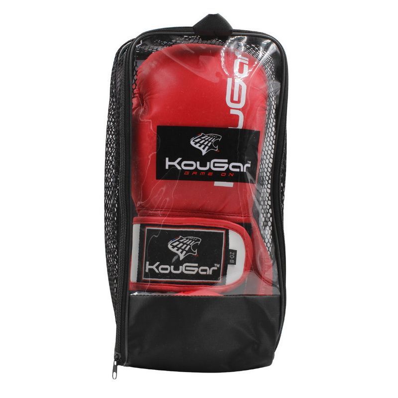 Фотографии Боксерские перчатки Kougar KO200-8, 8oz, красный