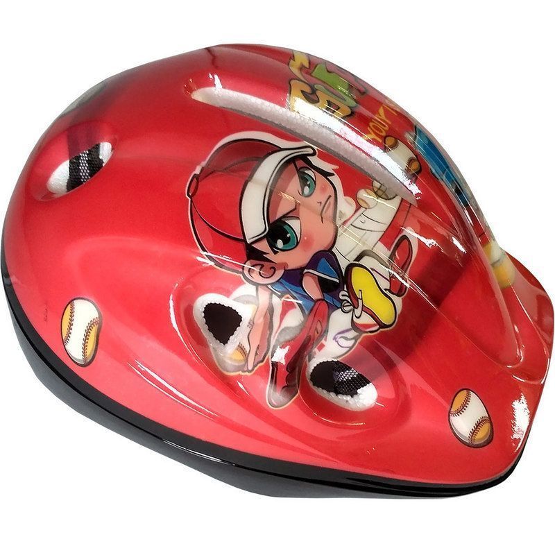 Фото Шлем защитный Sportex JR F11720-2 (красный)