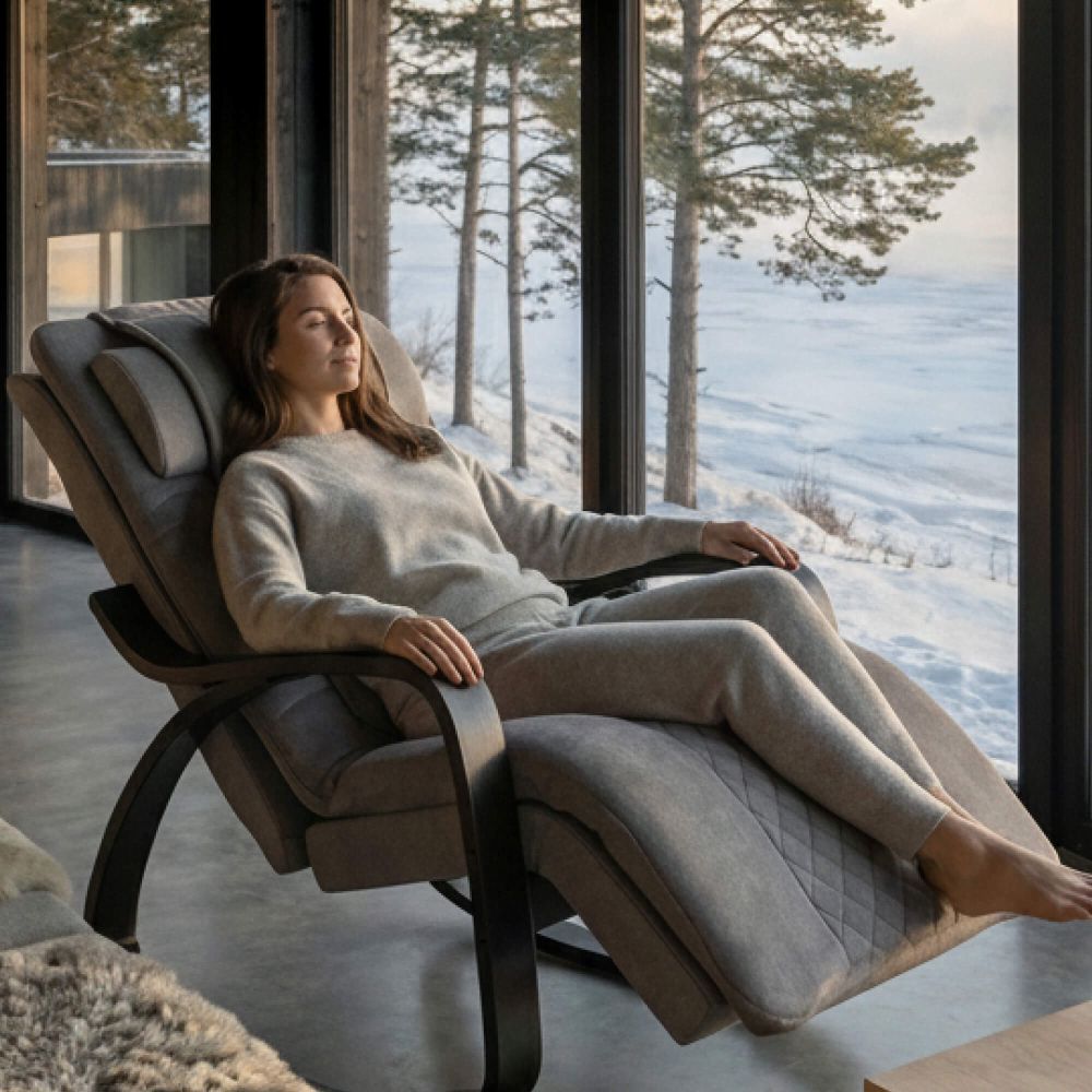 Фото Массажное кресло UNIX Авола / Avola серый