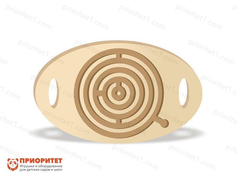 Тактильно-развивающая панель-лабиринт «Окружности»