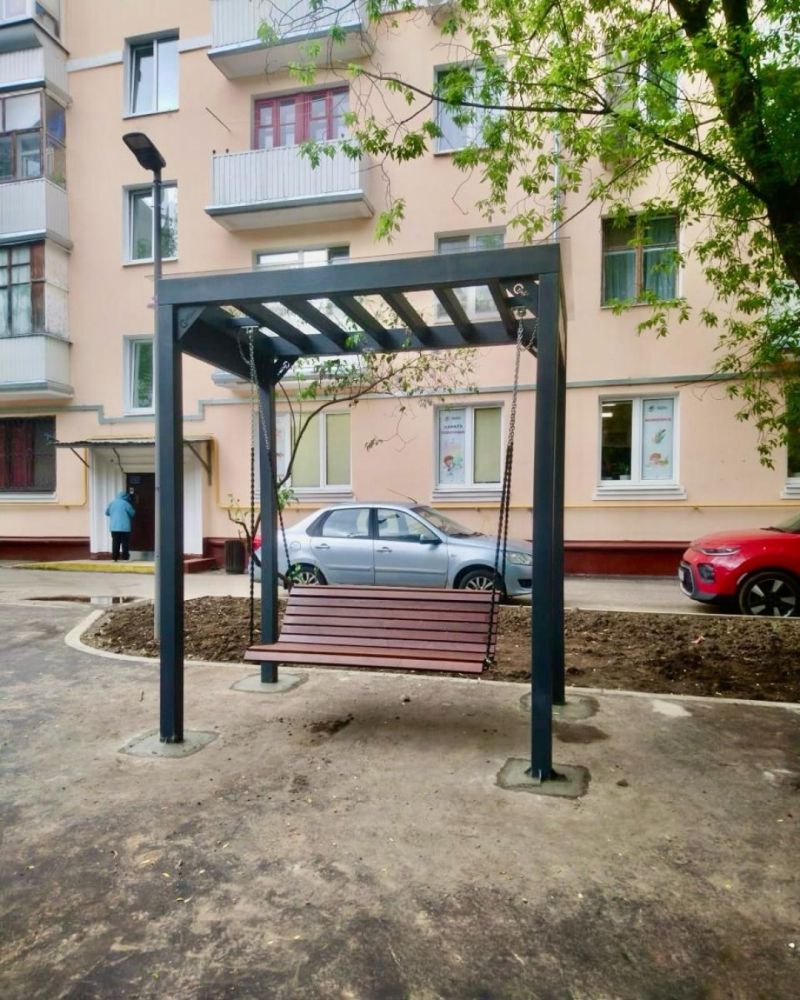 Фотографии Качели парковые «Пегас»