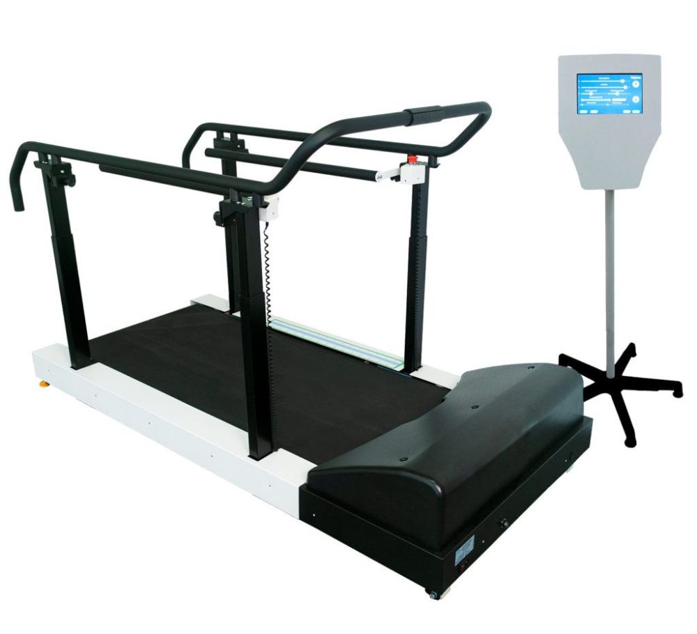 Фото Тренажёр реабилитационный беговая дорожка (тредбан, тредмилл) с биологической обратной связью «Орторент» модель «Стандарт»