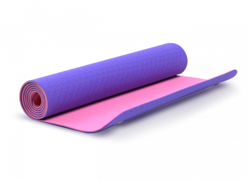 Фото Коврик для йоги TPE 6 мм, фиолетовый, двухсторонний (с люверсами) Hasttings Digger HD22D1C-Purple