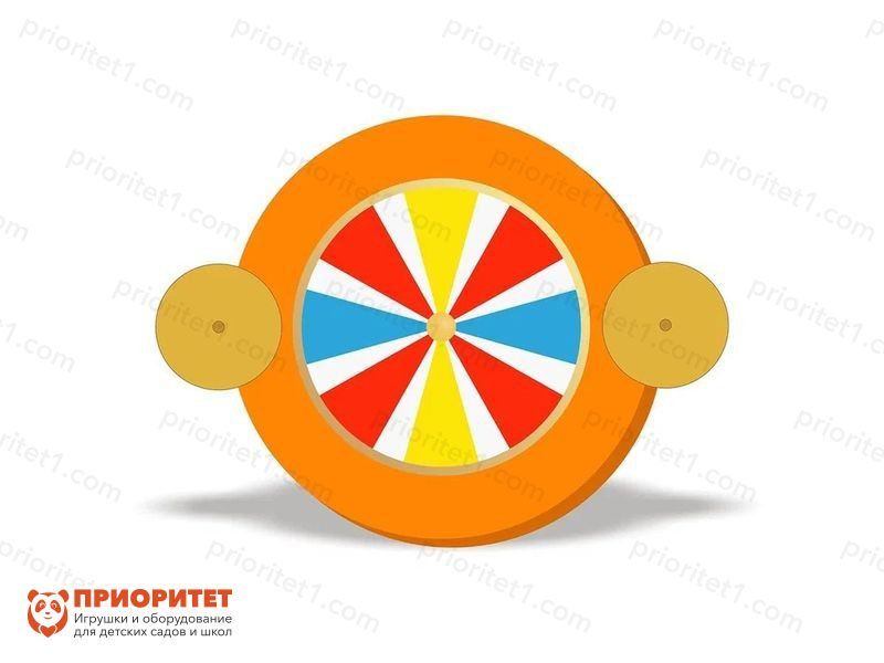 Тактильно-развивающая панель «Детям: веселый круг»