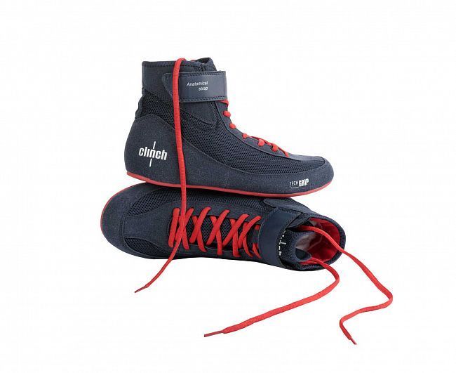 Фотографии Борцовки Clinch Grip сине-красные C420