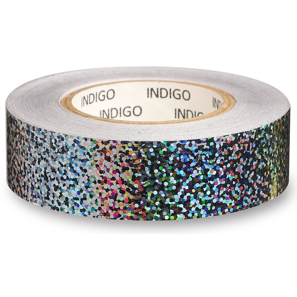 Фото Обмотка для гимнастического обруча INDIGO Crystal IN139-SIL, 20мм*14м, серебристый