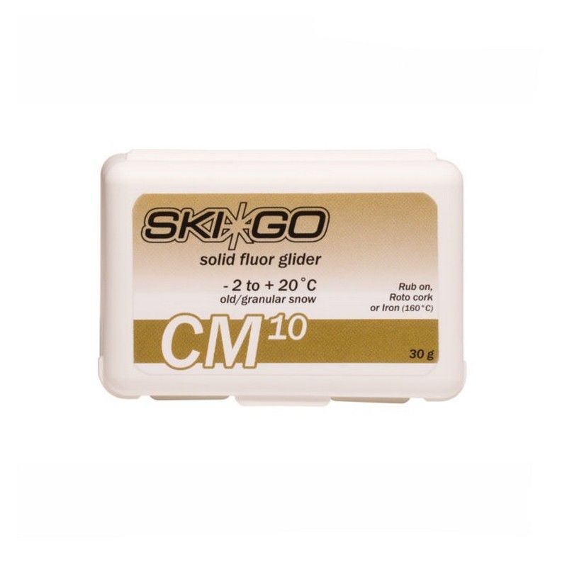 Фото Ускоритель Skigo CM10 Gold (ускор. для стар. крупнозерн. снега) (+20°С -2°С) 30 г.